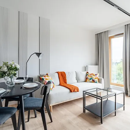 Appartement Portowa M1 - Vistula River Nearby, Parking, Balcony - By Rentujemy