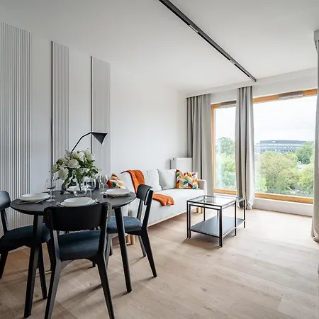Appartement Portowa M1 - Vistula River Nearby, Parking, Balcony - By Rentujemy